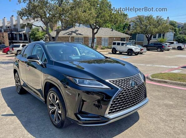 2T2HZMAA9MC183462 2021 LEXUS RX 350 Черный Задняя левая четверть
