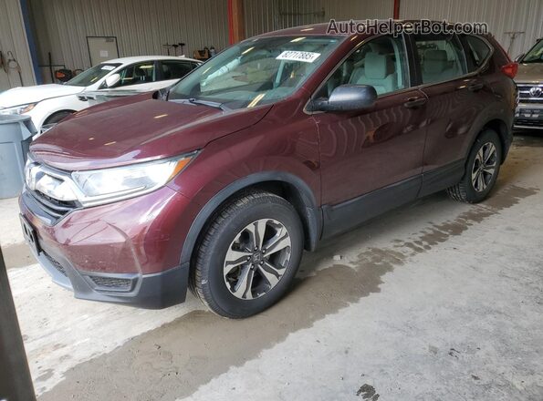 2HKRW6H31KH220745 2019 HONDA CRV Бордовый Задняя левая четверть