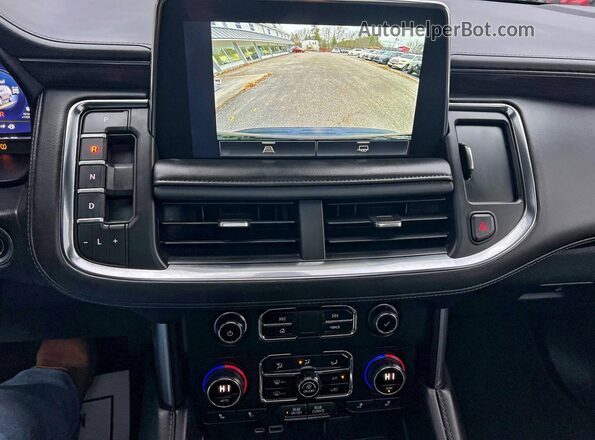 1GNSKDKD3NR147563 2022 CHEVROLET SUBURBAN Black Widok komory silnika