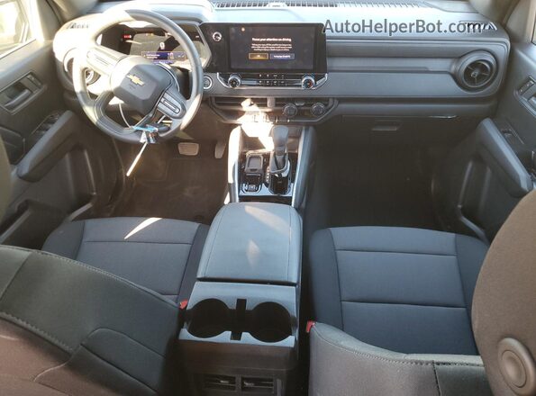 1GCPSBEK4S1156232 2025 CHEVROLET COLORADO Black Widok zestawu wskaźników