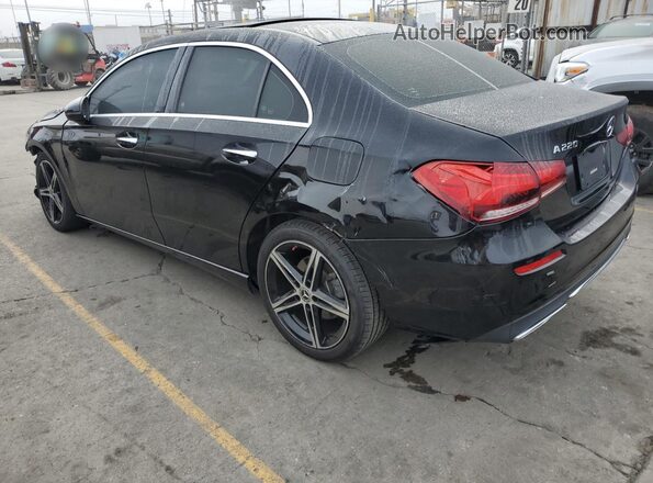 W1K3G4EBXMJ290697 2021 MERCEDES-BENZ A Черный Задняя правая четверть