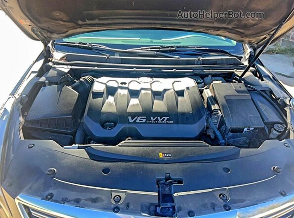2G61M5S36K9127389 2019 CADILLAC XTS Черный Вид панели приборов