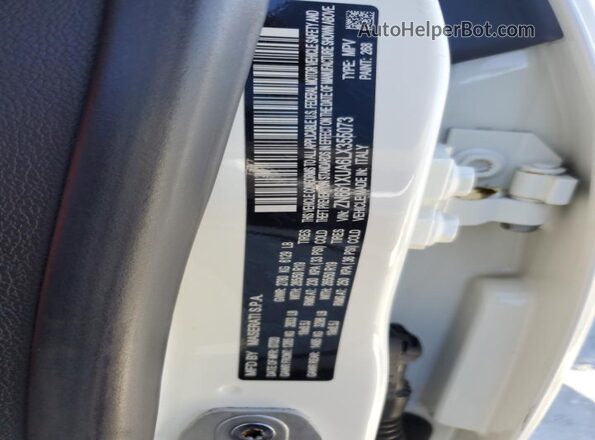 ZN661XUA6LX355073 2020 MASERATI LEVANTE Белый Панорамный вид салона 360°