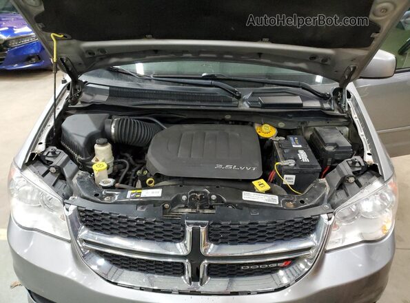 2C4RDGCG8GR181636 2016 DODGE GRAND Серебряный Вид наклейки с VIN-кодом