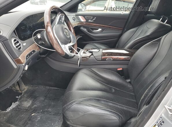 WDDUG6EB8JA348835 2018 MERCEDES-BENZ S-CLASS Silver Widok deski rozdzielczej