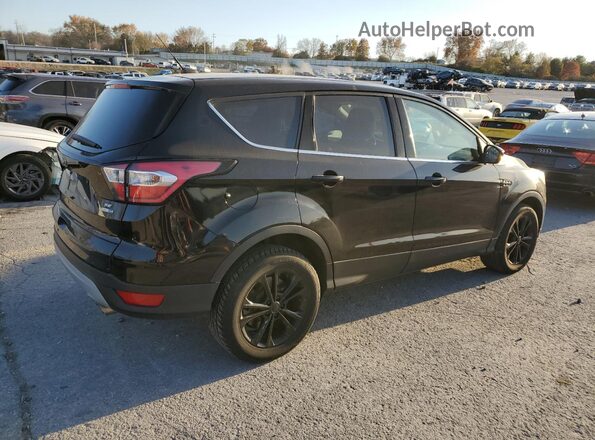 1FMCU9GD2HUC16608 2017 FORD ESCAPE Черный Задняя правая четверть