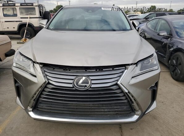 2T2ZZMCAXJC101249 2018 LEXUS RX 350 Серый Вид сзади