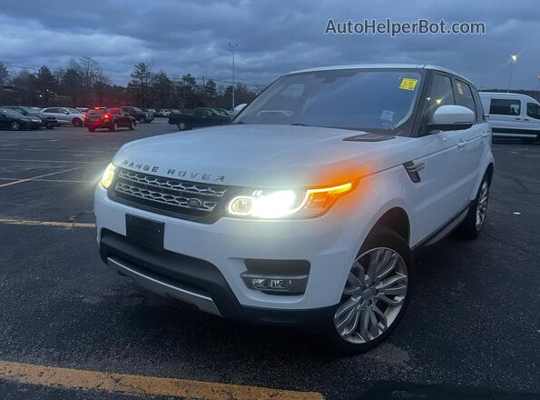 SALWR2EF0GA107068 2016 LAND ROVER RANGE ROVER Белый Задняя правая четверть