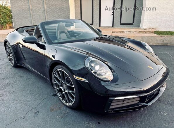WP0CB2A93LS262748 2020 PORSCHE 911 Black Widok komory silnika