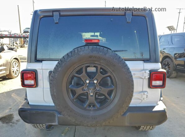 1C4HJXDN8MW558941 2021 JEEP WRANGLER White Widok wnętrza z przodu