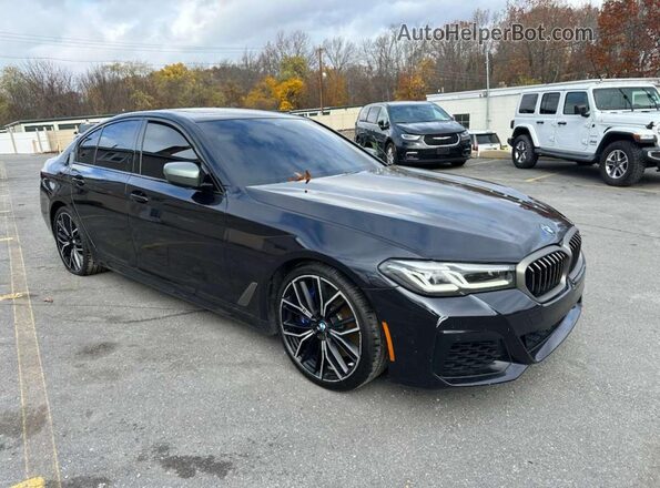 WBA13BK07NCH59691 2022 BMW M5 Черный Вид спереди