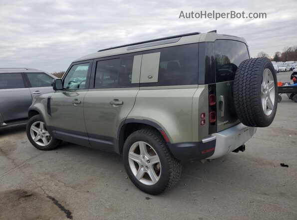 SALEPEEU6L2025514 2020 LAND ROVER DEFENDER Зеленый Задняя правая четверть