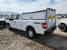 2019 Ford F150 Super Cab White vin: 1FTEX1EB1KKC53675
