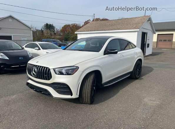 4JGFD6BB9NA704615 2022 MERCEDES-BENZ GLE Белый Задняя левая четверть