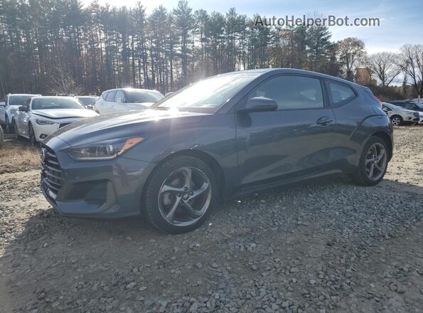 KMHTG6AF1KU017010 2019 HYUNDAI VELOSTER Серый Задняя левая четверть