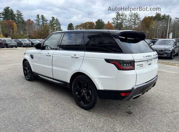 SALWR2RVXKA839444 2019 LAND ROVER RANGE ROVER Белый Задняя правая четверть