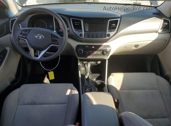 KM8J33A2XGU165002 2016 HYUNDAI TUCSON Черный Вид щитка приборов