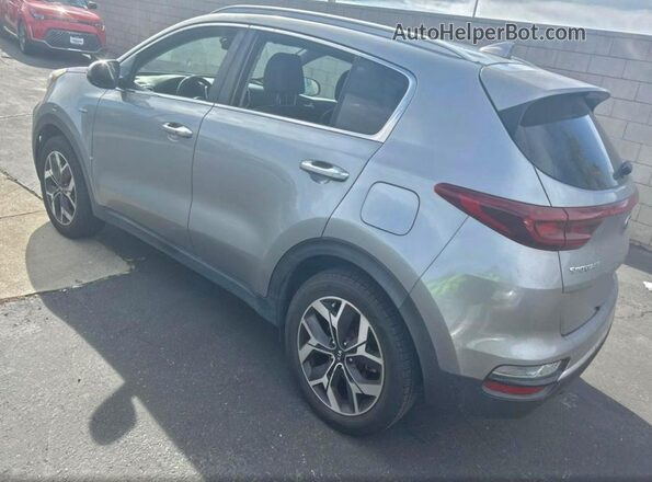 KNDPNCAC3M7910815 2021 KIA SPORTAGE Серый Передняя правая четверть