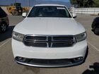 2018 Dodge Durango Sxt Белый vin: 1C4RDJAG5JC483062