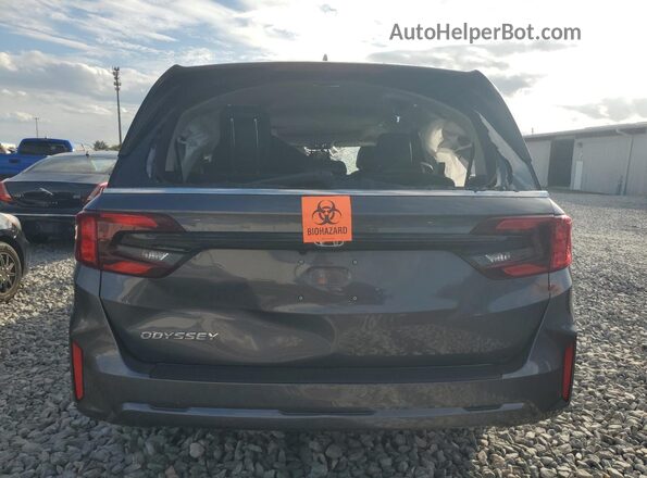 5FNRL6H61SB042076 2025 HONDA ODYSSEY Серый Вид салона спереди