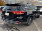 2019 Toyota Highlander Se Черный vin: 5TDJZRFH7KS599622