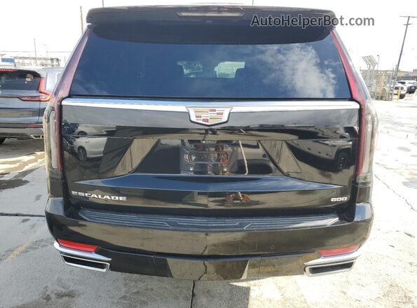 1GYS3KKL5MR386798 2021 CADILLAC ESCALADE Черный Вид салона спереди