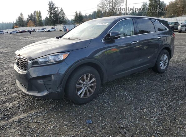 5XYPG4A34KG551992 2019 KIA SORENTO Угольный Задняя левая четверть