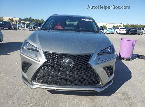 JTJSARBZ5M2192836 2021 LEXUS NX Silver Հետևի տեսք