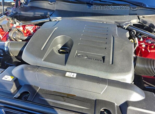 SALWR2RU3KA861258 2019 LAND ROVER RANGE Красный Вид панели приборов