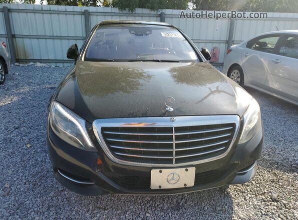 WDDUG8CB8HA333955 2017 MERCEDES-BENZ S Черный Вид сзади