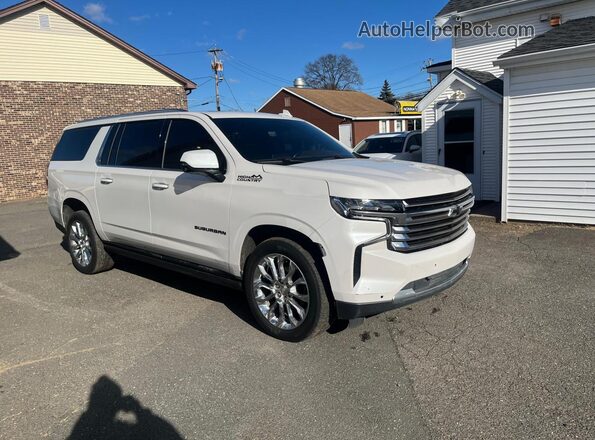 1GNSKGKL1NR150034 2022 CHEVROLET SUBURBAN Белый Вид спереди