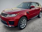2019 Land Rover Range Rover Sport Hse Красный vin: SALWR2RU3KA861258