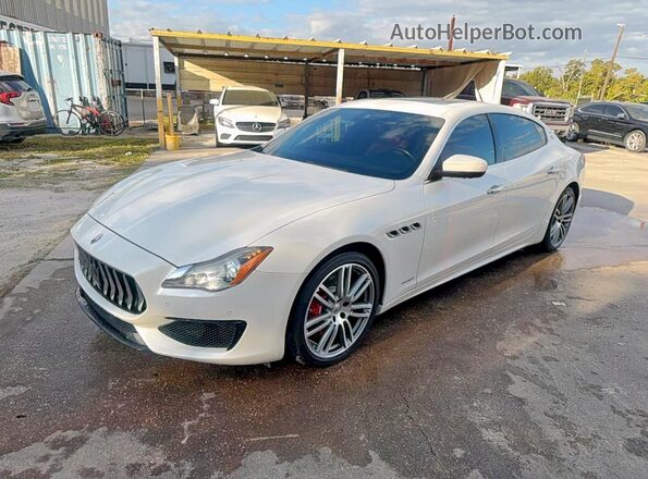 ZAM56RPS0H1236696 2017 MASERATI QUATTROPOR White Задня права чверть