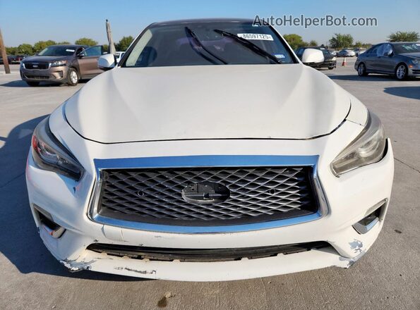JN1EV7APXHM737757 2017 INFINITI Q50 Белый Вид сзади