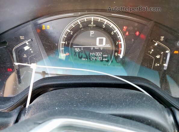 7FARW5H30HE012247 2017 HONDA CRV Темно-бордовый Вид задних сидений