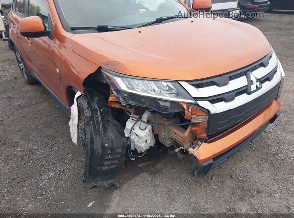 JA4AP3AU6LU028346 2020 MITSUBISHI OUTLANDER SPORT Orange წინა ხედი