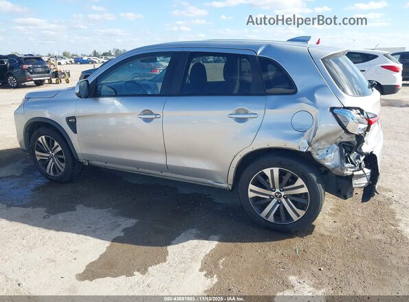 JA4AP3AU8LU017896 2020 MITSUBISHI OUTLANDER SPORT Silver Trasero izquierdo