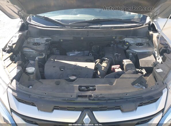 JA4AP3AU8LU017896 2020 MITSUBISHI OUTLANDER SPORT Silver Vista trasera
