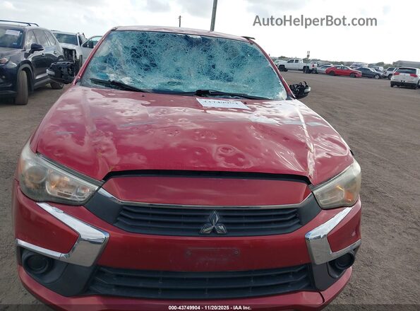 JA4AP3AUXGZ022770 2016 MITSUBISHI OUTLANDER SPORT Красный Вид спереди