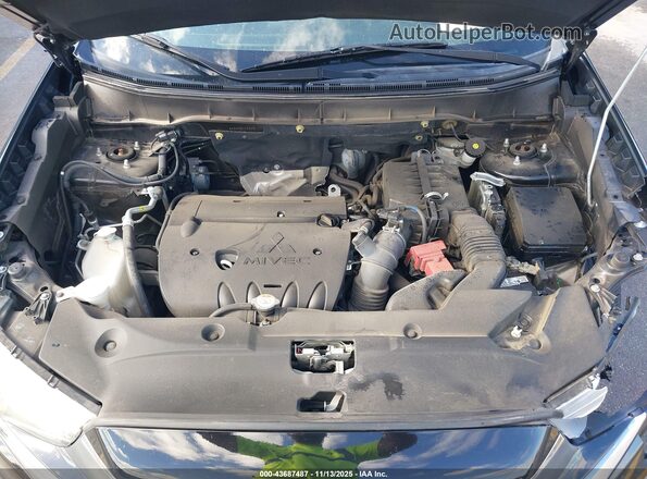 JA4AP3AUXHZ017909 2017 MITSUBISHI OUTLANDER SPORT Черный Вид сзади