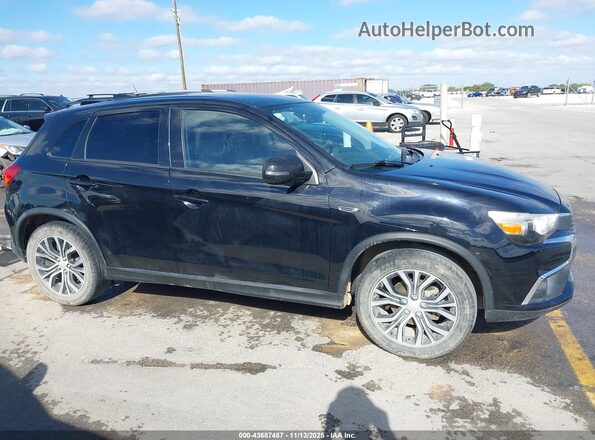 JA4AP3AUXHZ017909 2017 MITSUBISHI OUTLANDER SPORT Черный Вид задней части салона