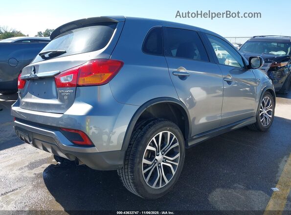 JA4AP3AW5JU020172 2018 MITSUBISHI OUTLANDER SPORT Серый Задняя правая четверть