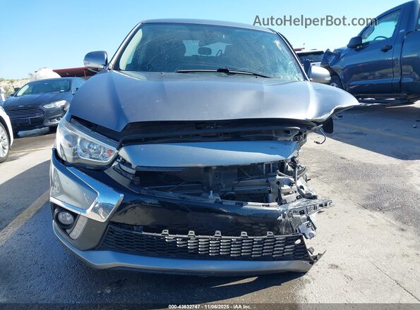JA4AP3AW5JU020172 2018 MITSUBISHI OUTLANDER SPORT Серый Вид задней части салона