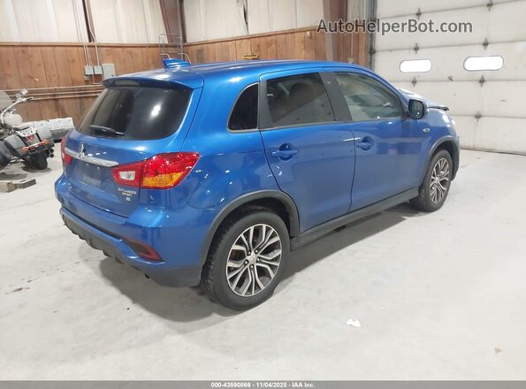 JA4AP3AW8JU013099 2018 MITSUBISHI OUTLANDER SPORT Blue Tył prawy