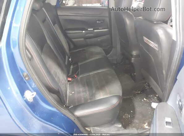 JA4AP3AW8JU013099 2018 MITSUBISHI OUTLANDER SPORT Blue Widok naklejki z numerem VIN