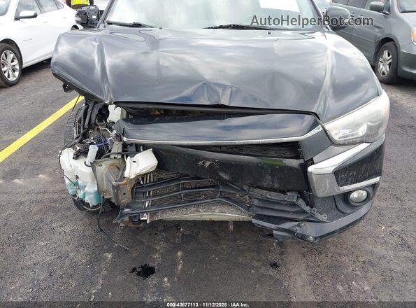 JA4AP3AWXHZ018561 2017 MITSUBISHI OUTLANDER SPORT Black Front view