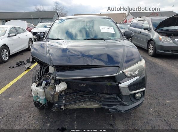 JA4AP3AWXHZ018561 2017 MITSUBISHI OUTLANDER SPORT Black Dashboard view