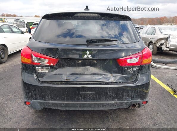 JA4AP3AWXHZ018561 2017 MITSUBISHI OUTLANDER SPORT Black 