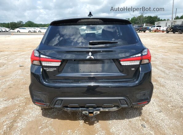 JA4AP4AU0LU004050 2020 MITSUBISHI OUTLANDER Black უკანა ხედი