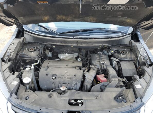 JA4AP4AU0LU004050 2020 MITSUBISHI OUTLANDER Black უკანა სალონის ხედი